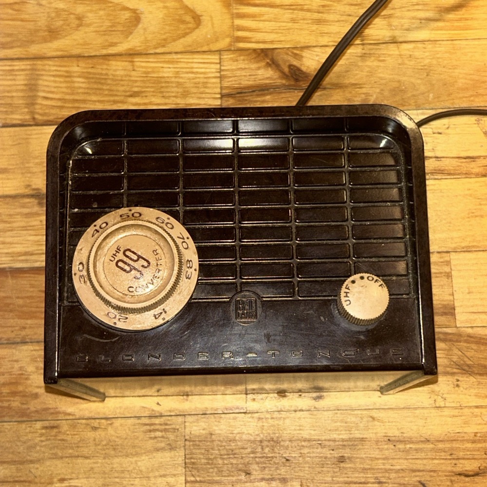 Vintage Radio UHF Converter 99 Blonder-Tongue for Repair- DOES NOT WORK D3